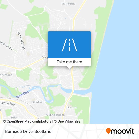 Burnside Drive map