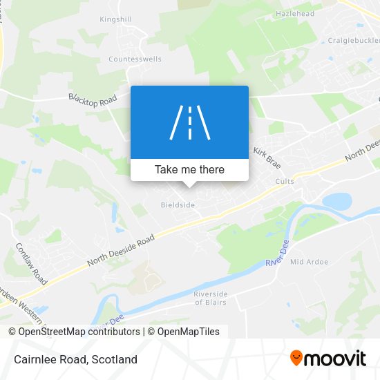 Cairnlee Road map