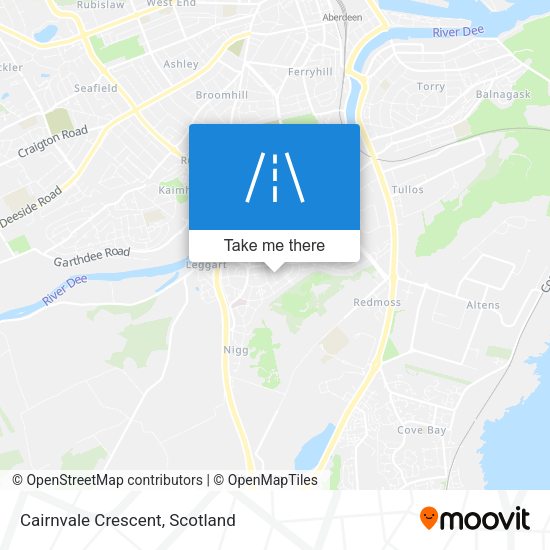 Cairnvale Crescent map