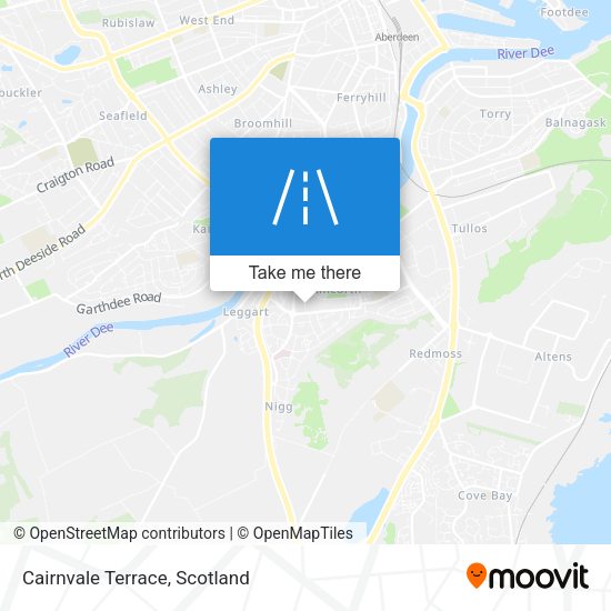Cairnvale Terrace map