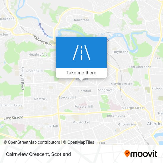 Cairnview Crescent map