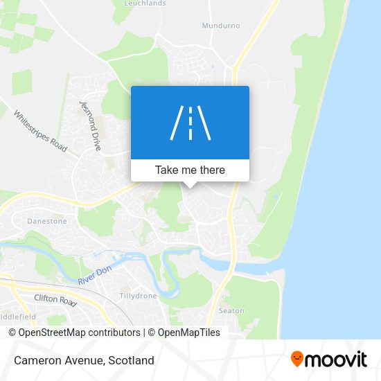 Cameron Avenue map