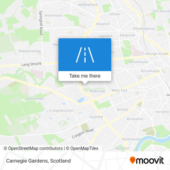 Carnegie Gardens map