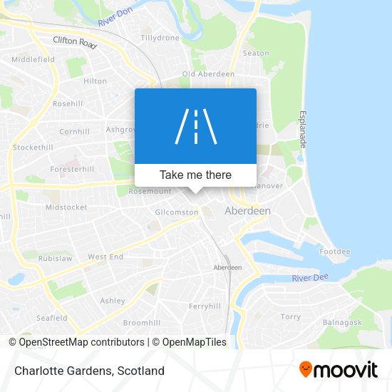 Charlotte Gardens map