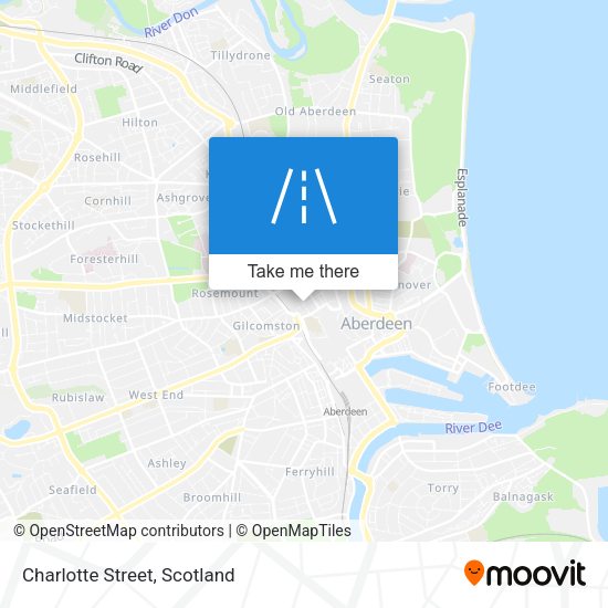 Charlotte Street map