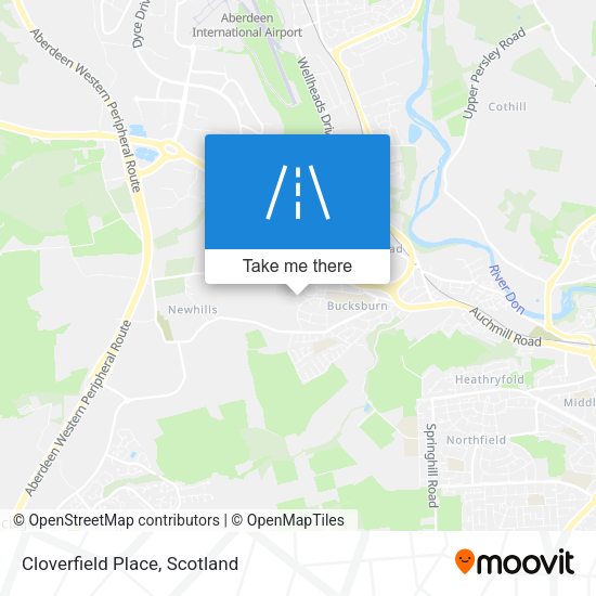 Cloverfield Place map