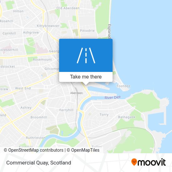 Commercial Quay map