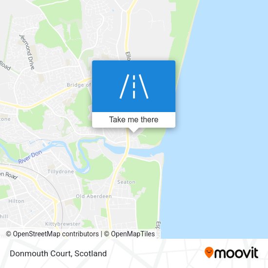 Donmouth Court map