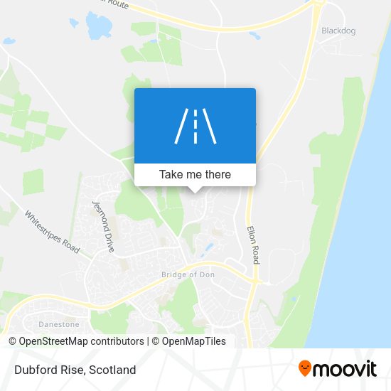 Dubford Rise map