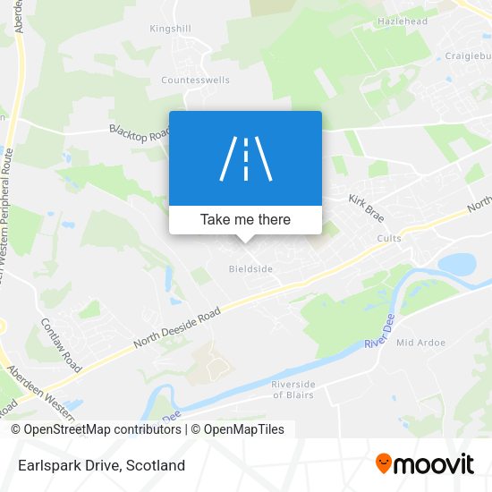 Earlspark Drive map