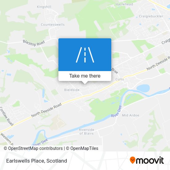 Earlswells Place map