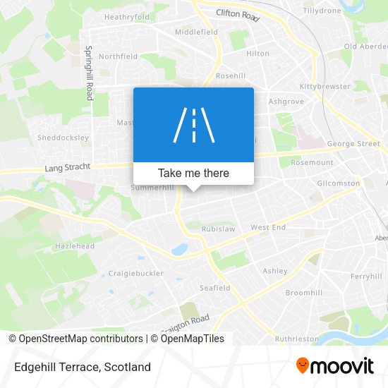 Edgehill Terrace map