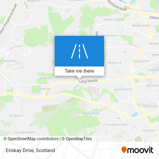 Eriskay Drive map