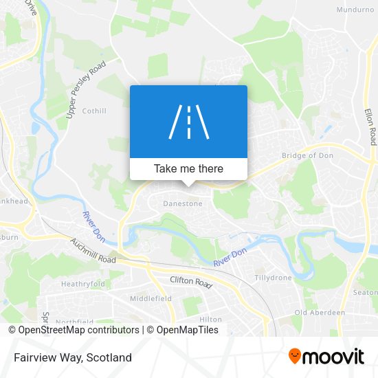 Fairview Way map