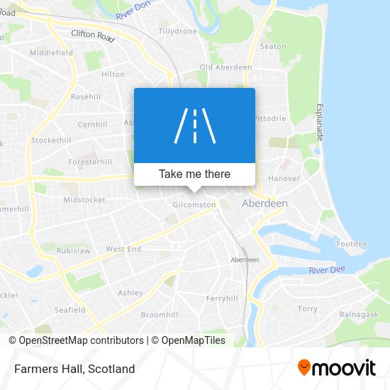 Farmers Hall map