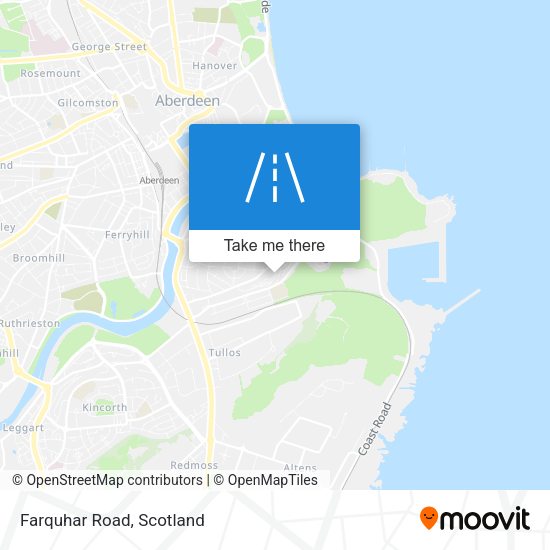 Farquhar Road map