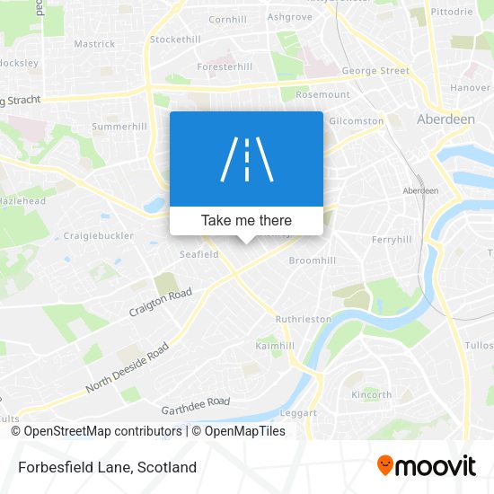 Forbesfield Lane map