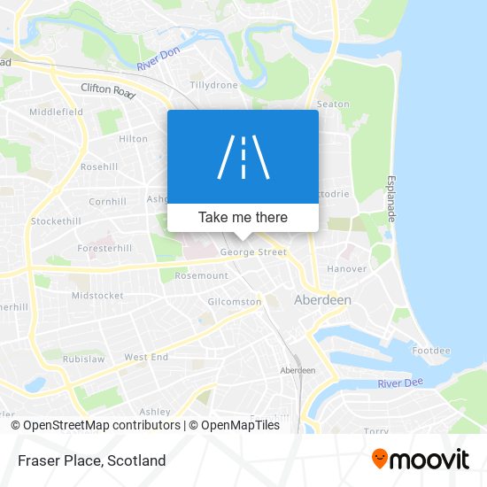 Fraser Place map