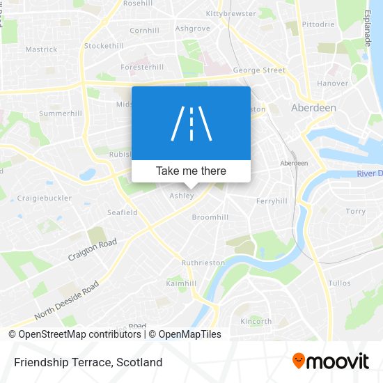 Friendship Terrace map