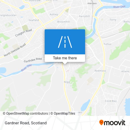 Gardner Road map