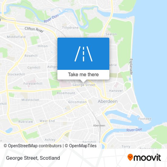 George Street map