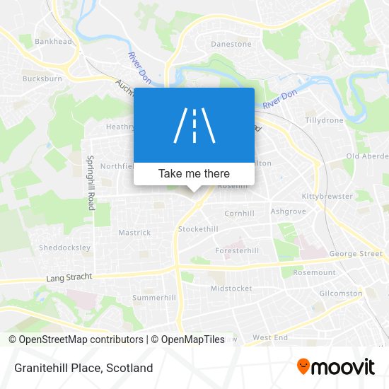Granitehill Place map