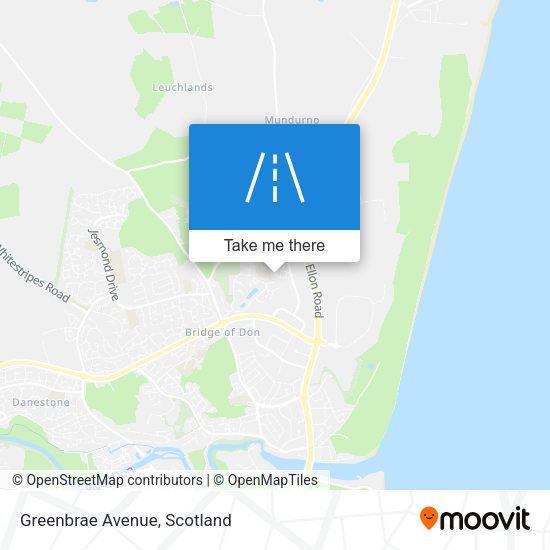 Greenbrae Avenue map