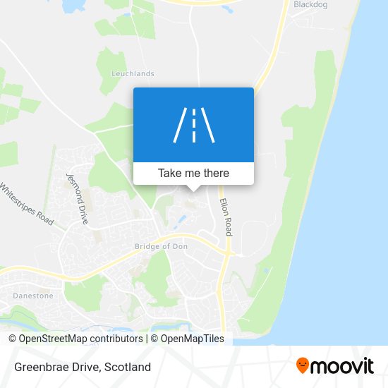Greenbrae Drive map