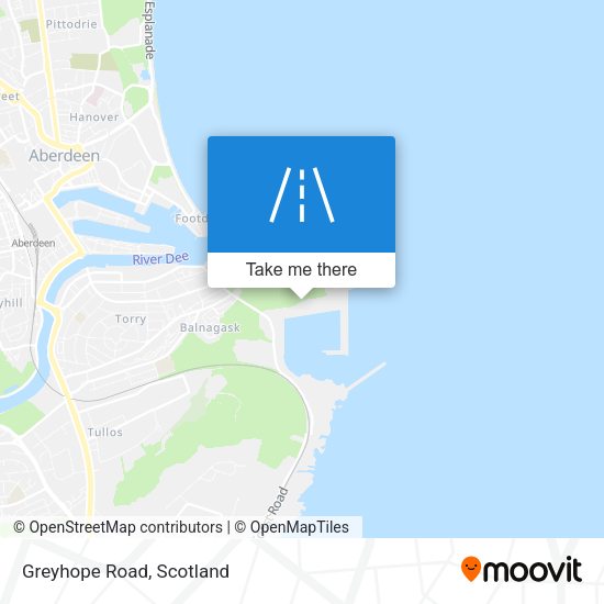 Greyhope Road map