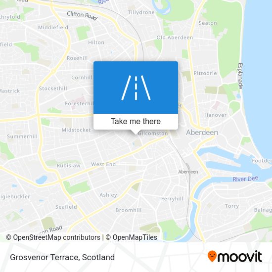 Grosvenor Terrace map