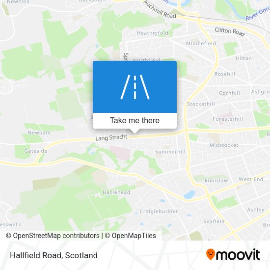Hallfield Road map