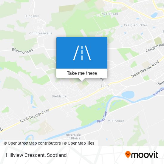 Hillview Crescent map