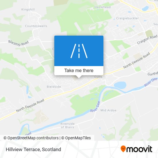 Hillview Terrace map