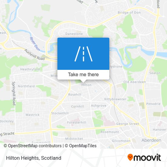 Hilton Heights map