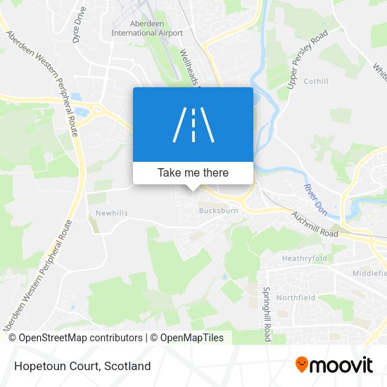 Hopetoun Court map