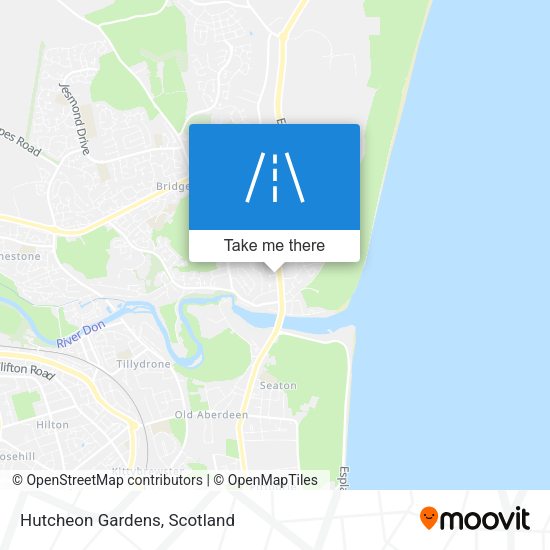 Hutcheon Gardens map