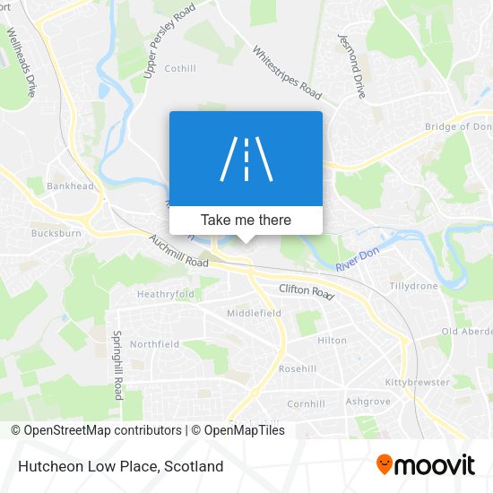 Hutcheon Low Place map