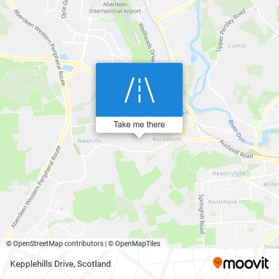Kepplehills Drive map