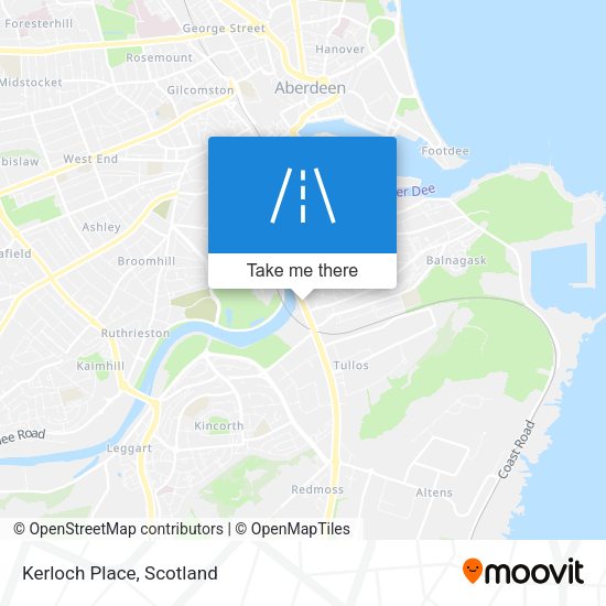 Kerloch Place map