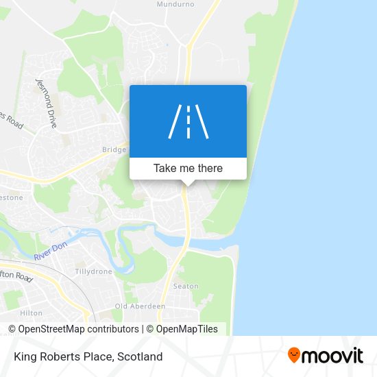 King Roberts Place map
