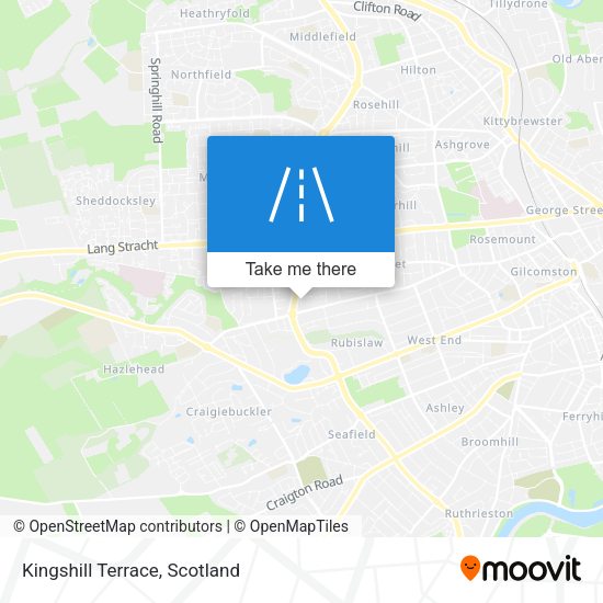 Kingshill Terrace map