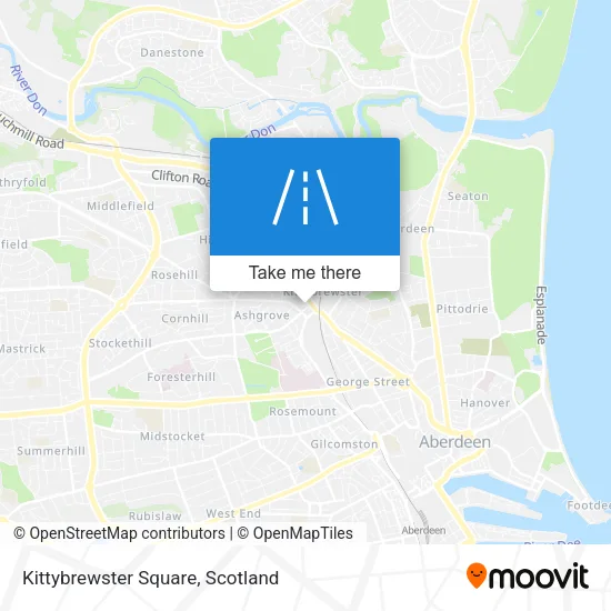 Kittybrewster Square map