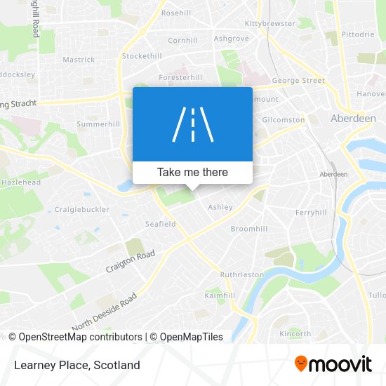 Learney Place map