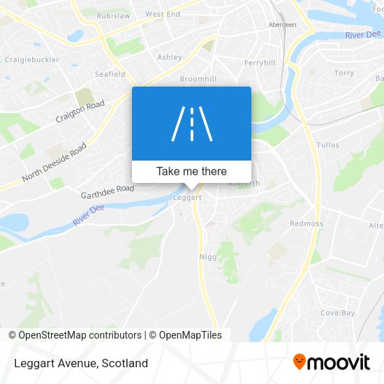 Leggart Avenue map