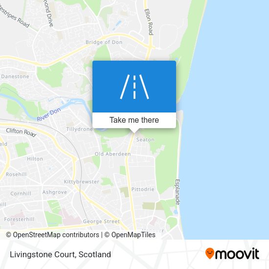 Livingstone Court map