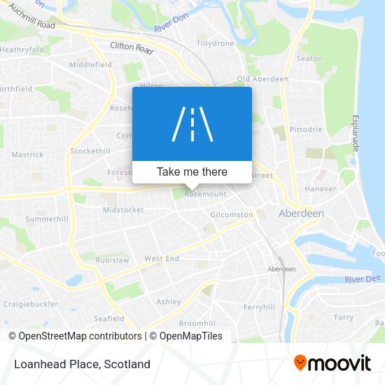 Loanhead Place map