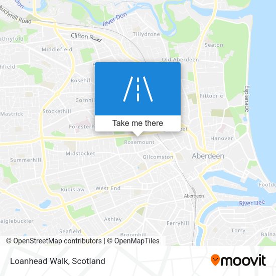 Loanhead Walk map