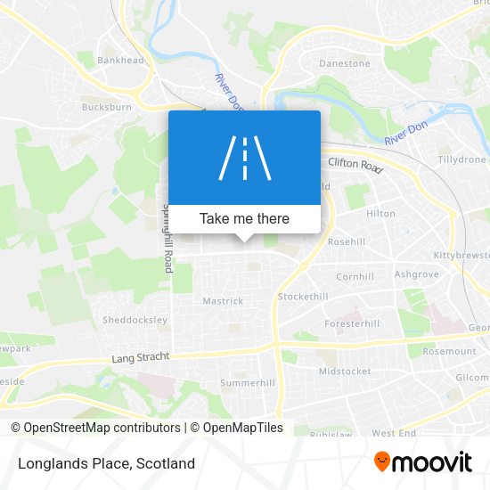 Longlands Place map