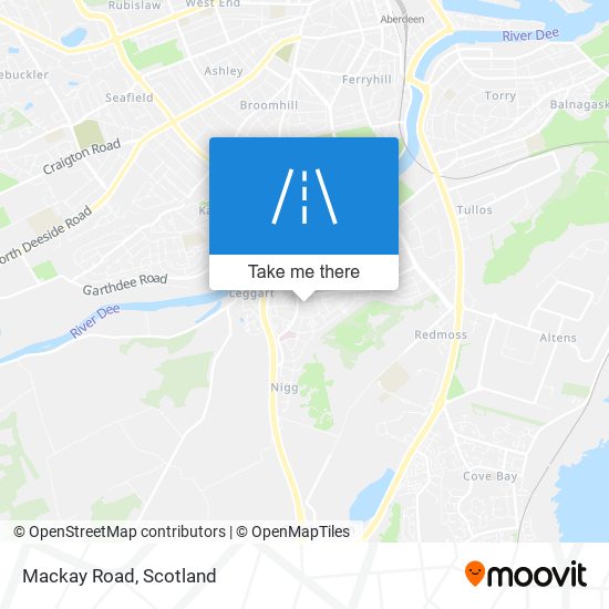 Mackay Road map