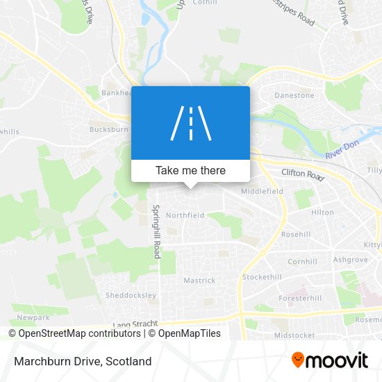 Marchburn Drive map